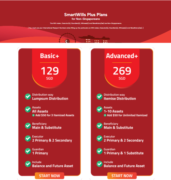 SmartWills Singapore vs getArrange