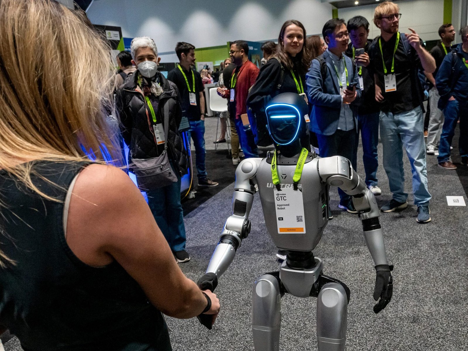 去年全球人形机器人市场格局